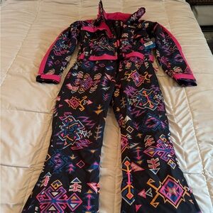 Columbia Women's Winter Snow Suit - Black and Pink